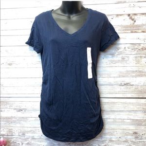 🍀4/$10 Isabel Maternity Ruched Short Sleeve Tee